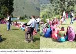 5 Days training Nauti cluster block karanparyag distt chamoli